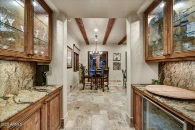 Offered fully TURNKEY FURNISHED, excluding artwork and personal on Superstition Mountain Club - Lost Gold in Arizona - for sale on GolfHomes.com, golf home, golf lot