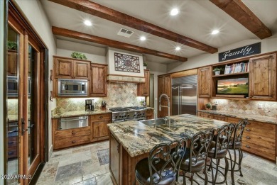 Offered fully TURNKEY FURNISHED, excluding artwork and personal on Superstition Mountain Club - Lost Gold in Arizona - for sale on GolfHomes.com, golf home, golf lot