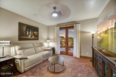 Offered fully TURNKEY FURNISHED, excluding artwork and personal on Superstition Mountain Club - Lost Gold in Arizona - for sale on GolfHomes.com, golf home, golf lot