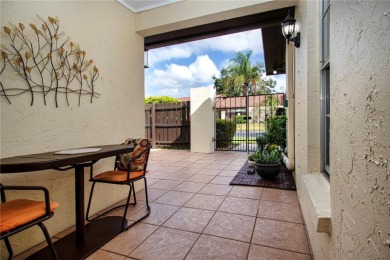 Wow. Don't miss this stylish, serene villa in Sarasota's 55+ on Village Green Golf Club of Sarasota in Florida - for sale on GolfHomes.com, golf home, golf lot