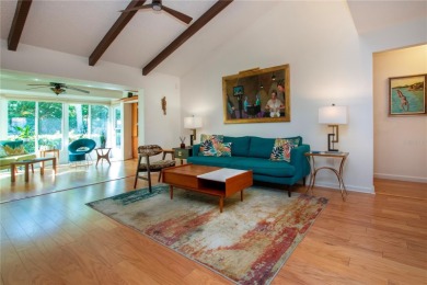 Wow. Don't miss this stylish, serene villa in Sarasota's 55+ on Village Green Golf Club of Sarasota in Florida - for sale on GolfHomes.com, golf home, golf lot