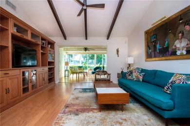 Wow. Don't miss this stylish, serene villa in Sarasota's 55+ on Village Green Golf Club of Sarasota in Florida - for sale on GolfHomes.com, golf home, golf lot