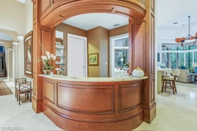 This one-of-a-kind custom built 'estate home located in on Naples National Golf Club in Florida - for sale on GolfHomes.com, golf home, golf lot