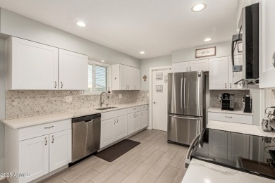 Beautifully remodeled 2-bed, 2-bath home on a corner lot in Sun on Sun City Country Club in Arizona - for sale on GolfHomes.com, golf home, golf lot