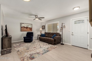 Beautifully remodeled 2-bed, 2-bath home on a corner lot in Sun on Sun City Country Club in Arizona - for sale on GolfHomes.com, golf home, golf lot