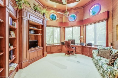 This one-of-a-kind custom built 'estate home located in on Naples National Golf Club in Florida - for sale on GolfHomes.com, golf home, golf lot