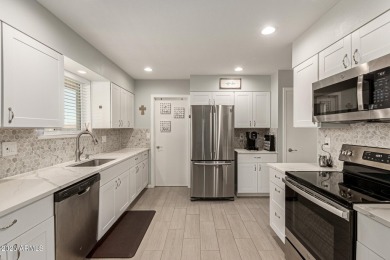Beautifully remodeled 2-bed, 2-bath home on a corner lot in Sun on Sun City Country Club in Arizona - for sale on GolfHomes.com, golf home, golf lot