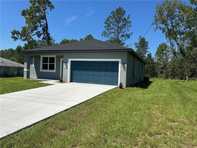 Discover this stunning, brand-new home in Citrus Springs on Citrus Springs Country Club in Florida - for sale on GolfHomes.com, golf home, golf lot