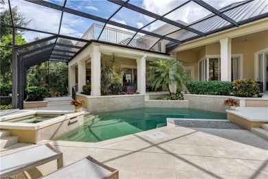 Welcome to this exquisite estate on the 3rd hole of the on Colliers Reserve Country Club in Florida - for sale on GolfHomes.com, golf home, golf lot