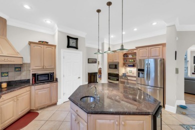 Discover classic lowcountry living in this elegant all-brick on Heritage Club in South Carolina - for sale on GolfHomes.com, golf home, golf lot