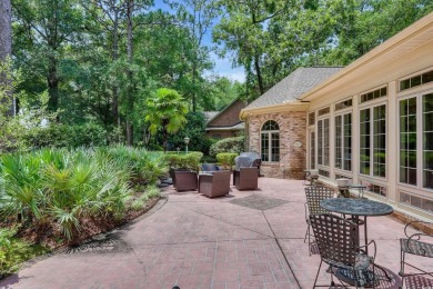 Discover classic lowcountry living in this elegant all-brick on Heritage Club in South Carolina - for sale on GolfHomes.com, golf home, golf lot