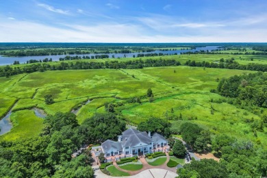 Discover classic lowcountry living in this elegant all-brick on Heritage Club in South Carolina - for sale on GolfHomes.com, golf home, golf lot