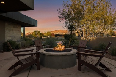 This stunning property is located in the gated Encanto community on Entrada at Snow Canyon in Utah - for sale on GolfHomes.com, golf home, golf lot