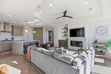 This stunning property is located in the gated Encanto community on Entrada at Snow Canyon in Utah - for sale on GolfHomes.com, golf home, golf lot