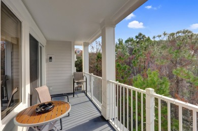 From this third floor covered balcony, enjoy beautiful views of on Sandestin Golf and Beach Resort - Raven in Florida - for sale on GolfHomes.com, golf home, golf lot