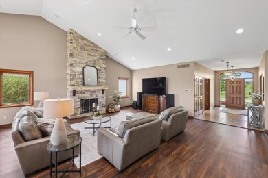 This gorgeous ranch home boasts over 5493 finished sf and backs on Cedar Pointe Golf Course in Iowa - for sale on GolfHomes.com, golf home, golf lot