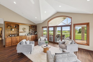 This gorgeous ranch home boasts over 5493 finished sf and backs on Cedar Pointe Golf Course in Iowa - for sale on GolfHomes.com, golf home, golf lot