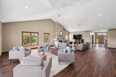 This gorgeous ranch home boasts over 5493 finished sf and backs on Cedar Pointe Golf Course in Iowa - for sale on GolfHomes.com, golf home, golf lot