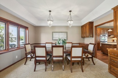 This gorgeous ranch home boasts over 5493 finished sf and backs on Cedar Pointe Golf Course in Iowa - for sale on GolfHomes.com, golf home, golf lot