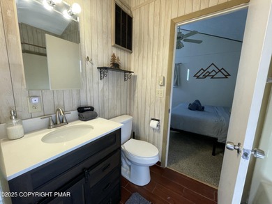 Welcome to your new mountain retreat! This beautiful 3-bedroom on Pocono Farms Country Club in Pennsylvania - for sale on GolfHomes.com, golf home, golf lot