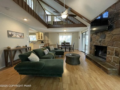 Welcome to your new mountain retreat! This beautiful 3-bedroom on Pocono Farms Country Club in Pennsylvania - for sale on GolfHomes.com, golf home, golf lot