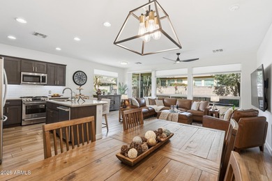 This fully furnished and turn-key light-filled home designed for on Encanterra Country Club in Arizona - for sale on GolfHomes.com, golf home, golf lot