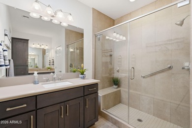 This fully furnished and turn-key light-filled home designed for on Encanterra Country Club in Arizona - for sale on GolfHomes.com, golf home, golf lot