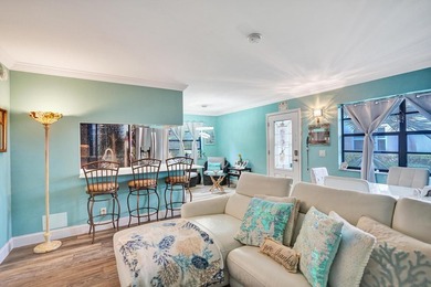 Step within 54 Piedmont B, a quaint coastal retreat, truly set on Kings Point Golf -Flanders Way in Florida - for sale on GolfHomes.com, golf home, golf lot