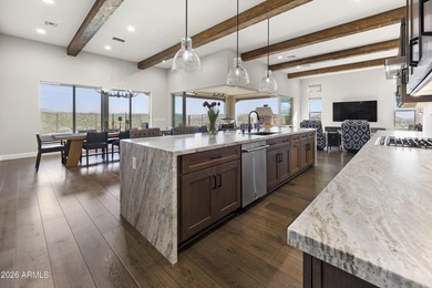 Perched on a hilltop overlooking the golf course, this on Wickenburg Ranch Golf Course in Arizona - for sale on GolfHomes.com, golf home, golf lot