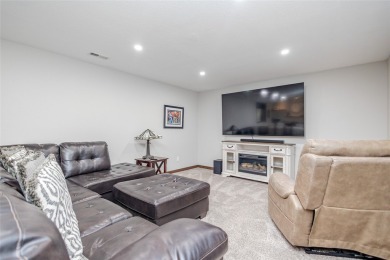 Welcome to this stunning two-story residence nestled in the on The Legacy Golf Club in Iowa - for sale on GolfHomes.com, golf home, golf lot
