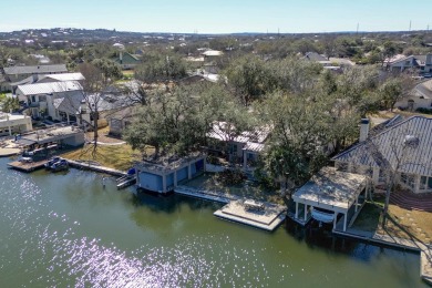 Gorgeous lake house located on 85 feet of big, open East-facing on Horseshoe Bay Private Golf Course in Texas - for sale on GolfHomes.com, golf home, golf lot