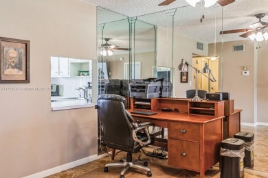 Step into the tranquility of this furnished 2 bedroom, 2 on Oriole Golf and Tennis Club in Florida - for sale on GolfHomes.com, golf home, golf lot