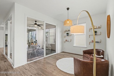 Like new, crisp, modern Villa with designer finishes throughout on Palm Valley Golf Club in Florida - for sale on GolfHomes.com, golf home, golf lot