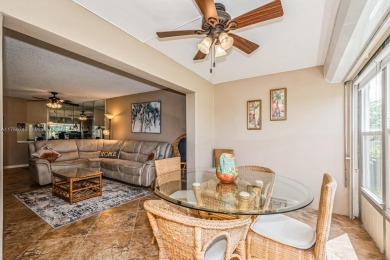 Step into the tranquility of this furnished 2 bedroom, 2 on Oriole Golf and Tennis Club in Florida - for sale on GolfHomes.com, golf home, golf lot
