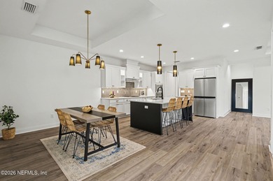 Like new, crisp, modern Villa with designer finishes throughout on Palm Valley Golf Club in Florida - for sale on GolfHomes.com, golf home, golf lot