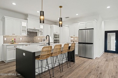 Like new, crisp, modern Villa with designer finishes throughout on Palm Valley Golf Club in Florida - for sale on GolfHomes.com, golf home, golf lot