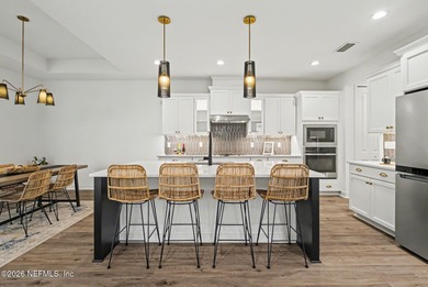 Like new, crisp, modern Villa with designer finishes throughout on Palm Valley Golf Club in Florida - for sale on GolfHomes.com, golf home, golf lot