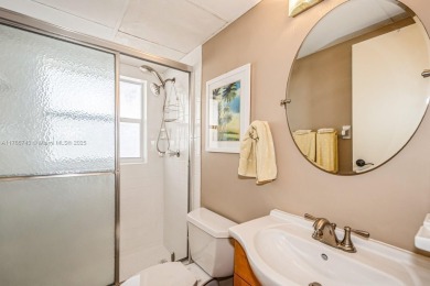 Step into the tranquility of this furnished 2 bedroom, 2 on Oriole Golf and Tennis Club in Florida - for sale on GolfHomes.com, golf home, golf lot