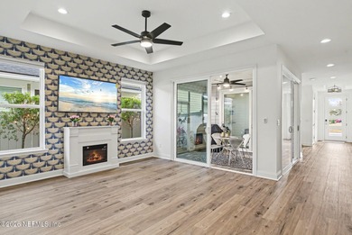 Like new, crisp, modern Villa with designer finishes throughout on Palm Valley Golf Club in Florida - for sale on GolfHomes.com, golf home, golf lot