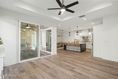 Like new, crisp, modern Villa with designer finishes throughout on Palm Valley Golf Club in Florida - for sale on GolfHomes.com, golf home, golf lot