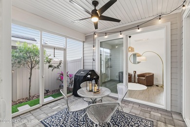 Like new, crisp, modern Villa with designer finishes throughout on Palm Valley Golf Club in Florida - for sale on GolfHomes.com, golf home, golf lot