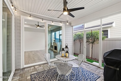 Like new, crisp, modern Villa with designer finishes throughout on Palm Valley Golf Club in Florida - for sale on GolfHomes.com, golf home, golf lot