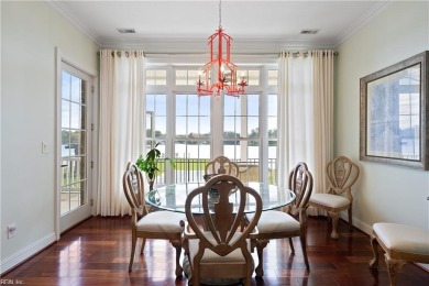 This home features water views from nearly every room on Cavalier Golf and Yacht Club in Virginia - for sale on GolfHomes.com, golf home, golf lot
