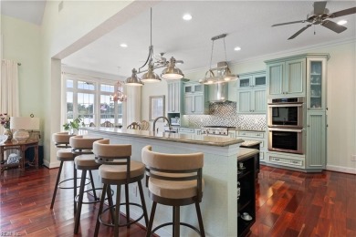 This home features water views from nearly every room on Cavalier Golf and Yacht Club in Virginia - for sale on GolfHomes.com, golf home, golf lot