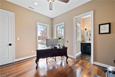 This home features water views from nearly every room on Cavalier Golf and Yacht Club in Virginia - for sale on GolfHomes.com, golf home, golf lot