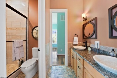This home features water views from nearly every room on Cavalier Golf and Yacht Club in Virginia - for sale on GolfHomes.com, golf home, golf lot
