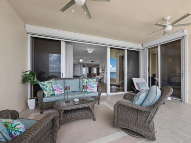 Set above the sparkling waters of Sarasota Bay, this beautifully on Longboat Key Golf Club Resort in Florida - for sale on GolfHomes.com, golf home, golf lot