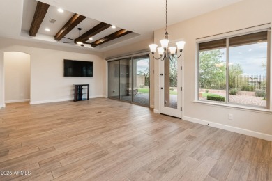 Situated with views of the picturesque tee box of Hole 7 at the on Blackstone Country Club in Arizona - for sale on GolfHomes.com, golf home, golf lot