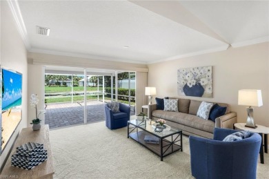 Immaculate Extended Capri Villa with Oversized Lakefront Lanai on Arrowhead Golf Club At Heritage Greens in Florida - for sale on GolfHomes.com, golf home, golf lot