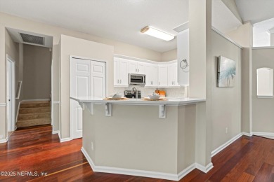 Tucked on a private 1.3-acre lot with no neighbor directly on Jacksonville Beach Golf Course in Florida - for sale on GolfHomes.com, golf home, golf lot